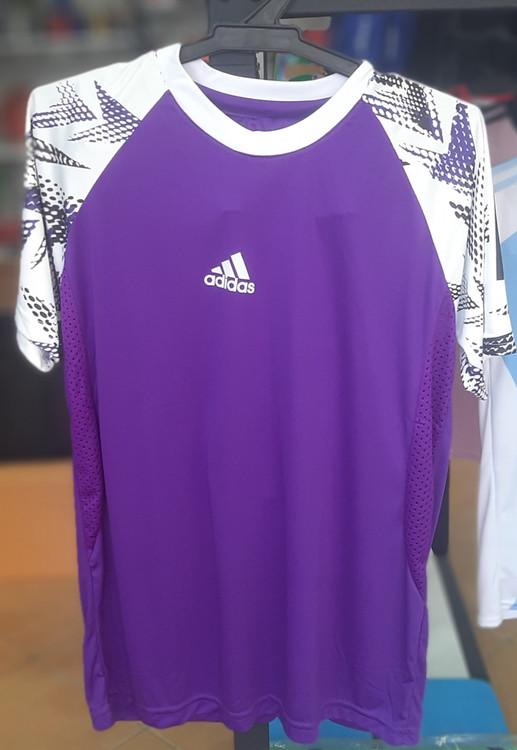 شورت و پیراهن، آدیداس (ADIDAS)، بغل توری، آستین کوتاه رنگ بنفش