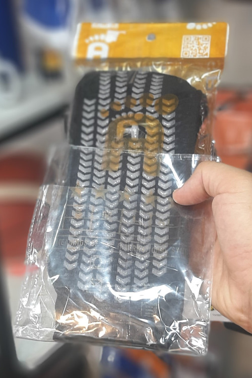 جوراب استپدار، مواد قوی، ضد لغزش، سیلیکونی