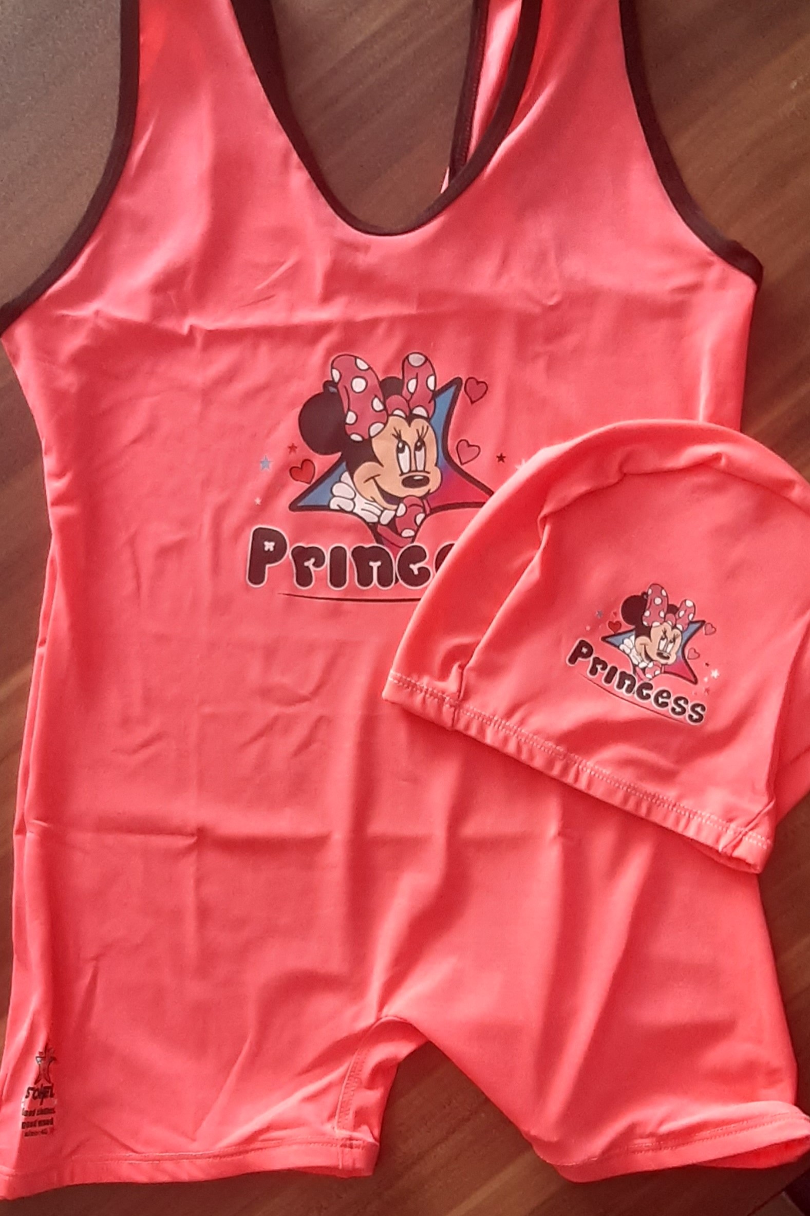 مایو پادار دخترانه / زنانه، سبک، نرم و منعطف، بدون ایجاد حساسیت پوستی، صورتی