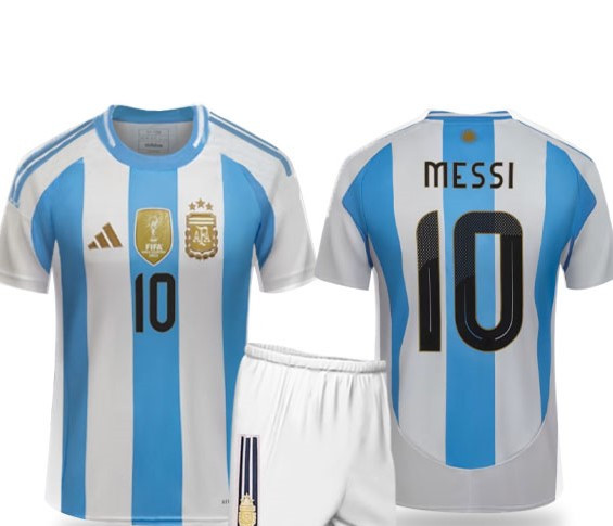 پیراهن و شورت مسی آرژآنتین