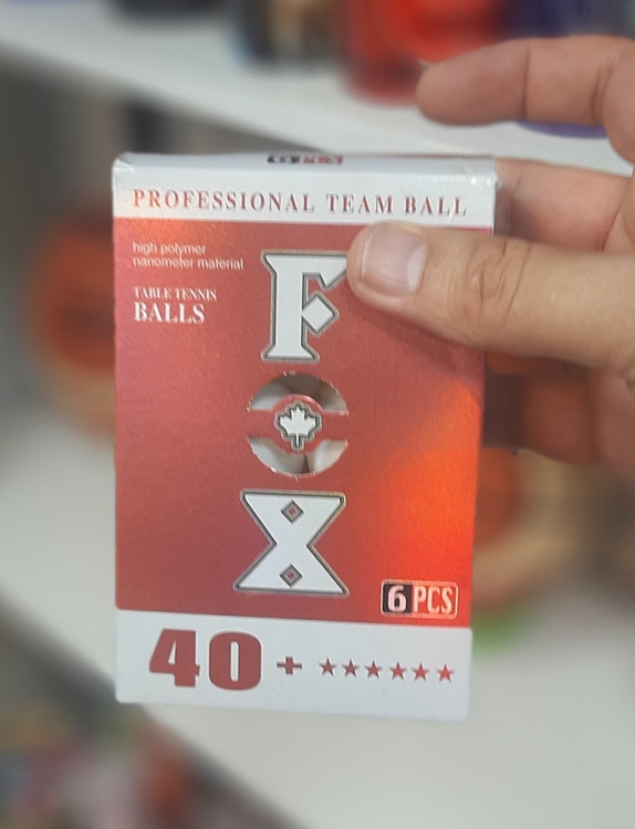 توپ تنیس روی میز 6 ستاره فاکس