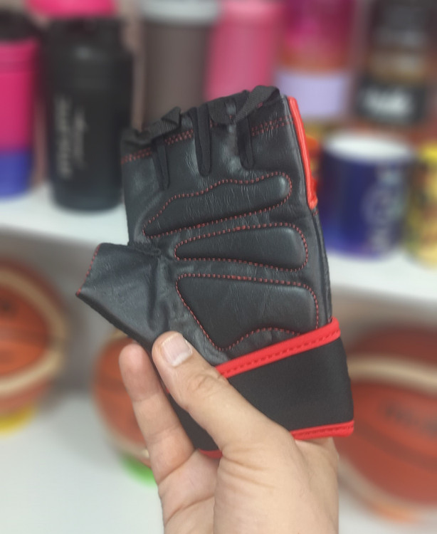 دستکش چرمی با کف ضد لغزش و ضربه