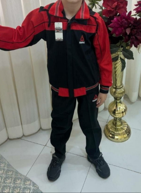 گرمکن و شلوار کلاهدار سانتانا، آستردار، نرم و سبک، ریبوک (REEBOK)