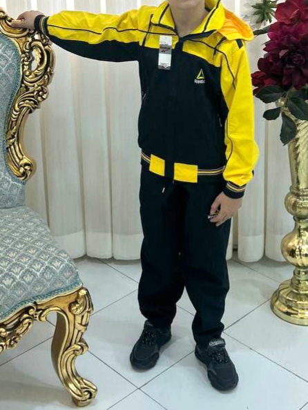 گرمکن و شلوار کلاهدار سانتانا، آستردار، نرم و سبک، ریبوک (REEBOK)