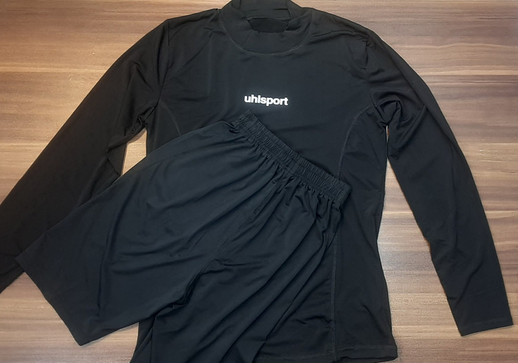 ست تیشرت استریج انگشتی، فینگردار و کشاله ورزشی تا زانو