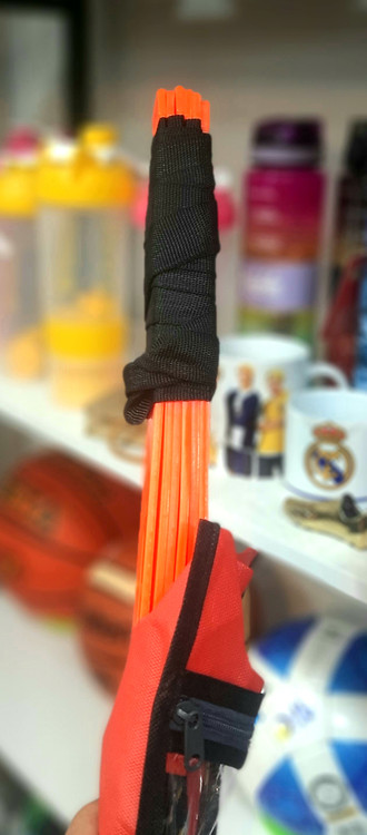 نردبان چابکی، مواد عالی و کیف قابل حمل نارنجی