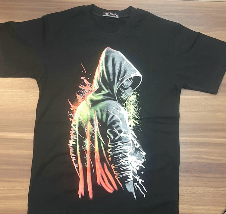 تیشرت نخی، بلک لایت (Black light)، فلورسنت (Fluorescent)، جذب نور